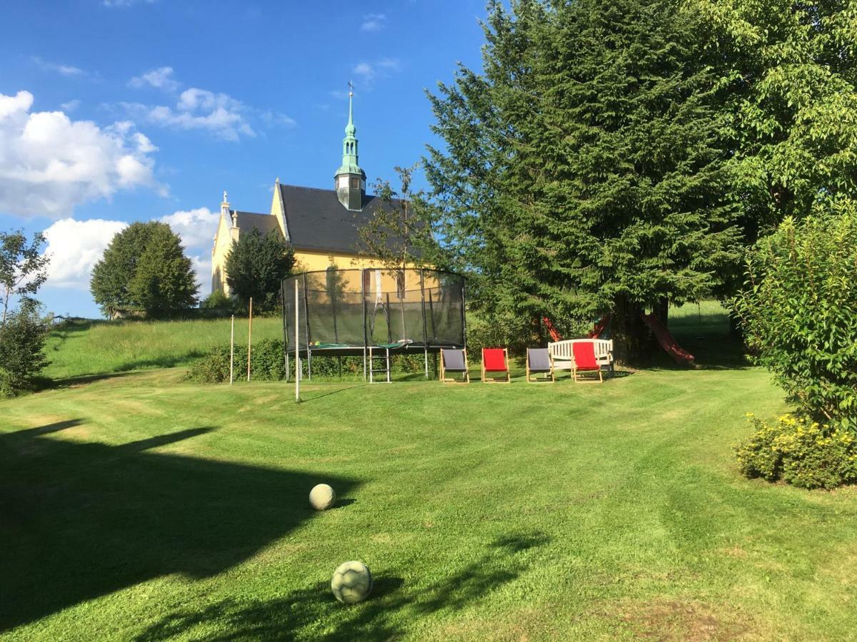 Ferienhaus Winterbergblick, Saechsische Schweiz Hinterhermsdorf Ngoại thất bức ảnh