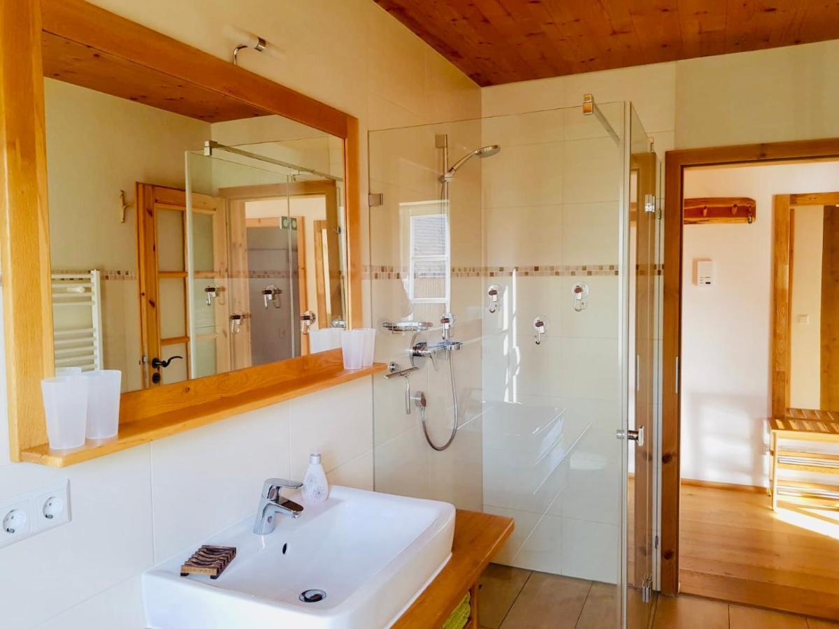 Ferienhaus Winterbergblick, Saechsische Schweiz Hinterhermsdorf Ngoại thất bức ảnh